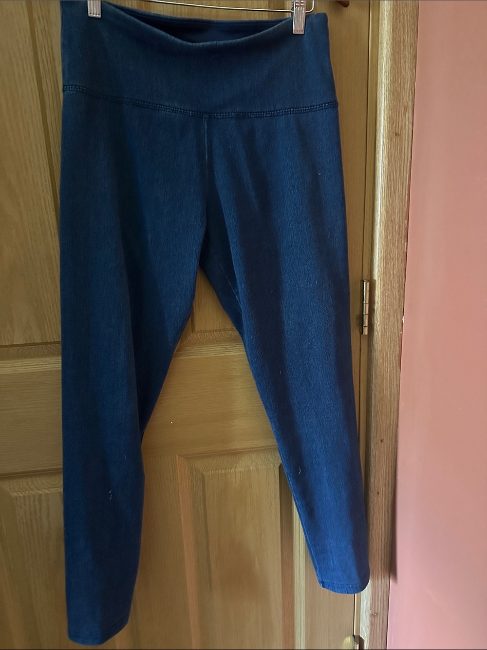 Sezane Dark Blue Stretch Jeggings